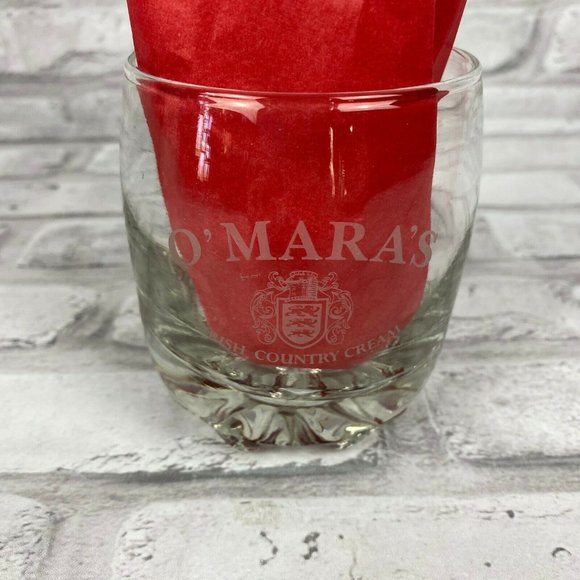 Vtg Omaras Irish Country Cream Glasses 8 OZ - Picture 1 of 4